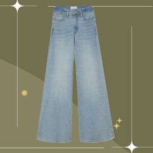🍋✨ NWT frame denim le palazzo crop wide leg high rise jean size 30